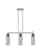 Innovations - 434-3I-SN-G434-12SM - LED Island Pendant - Downtown Urban - Satin Nickel