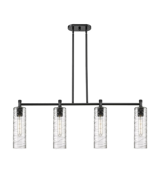 Innovations - 434-4I-BK-G434-12DE - LED Island Pendant - Downtown Urban - Matte Black