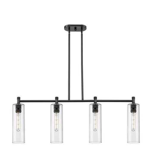 Innovations - 434-4I-BK-G434-12SDY - LED Island Pendant - Downtown Urban - Matte Black