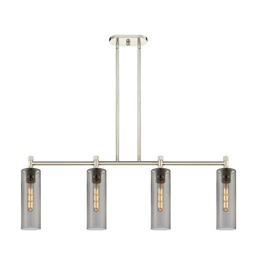 Innovations - 434-4I-PN-G434-12SM - LED Island Pendant - Downtown Urban - Polished Nickel