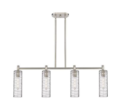 Innovations - 434-4I-SN-G434-12DE - LED Island Pendant - Downtown Urban - Satin Nickel