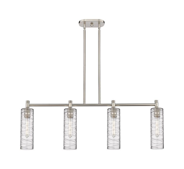 Innovations - 434-4I-SN-G434-12DE - LED Island Pendant - Downtown Urban - Satin Nickel