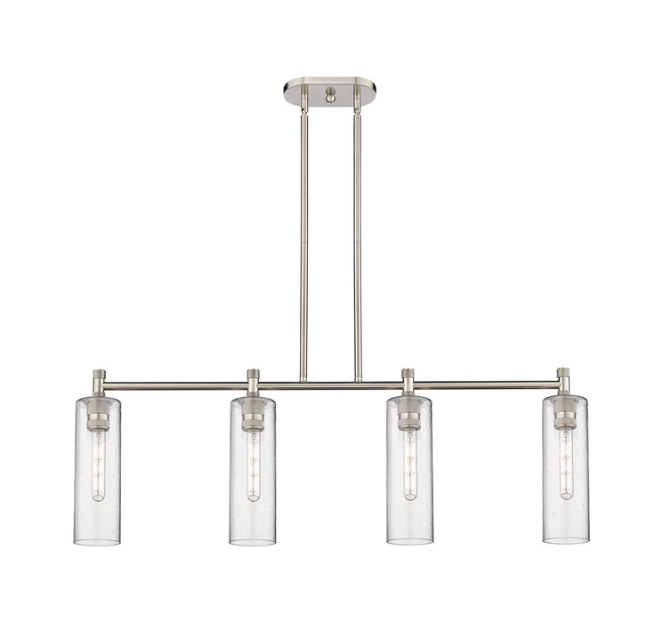 Innovations - 434-4I-SN-G434-12SDY - LED Island Pendant - Downtown Urban - Satin Nickel