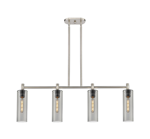 Innovations - 434-4I-SN-G434-12SM - LED Island Pendant - Downtown Urban - Satin Nickel