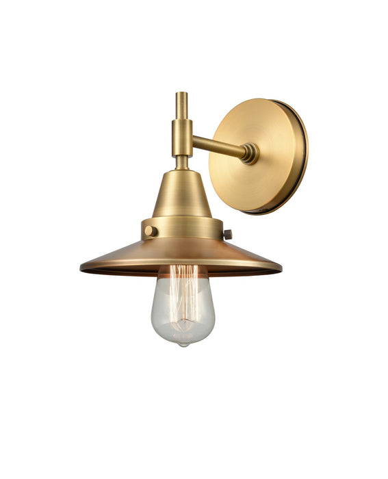 Innovations - 447-1W-BB-M4-BB - One Light Wall Sconce - Caden - Brushed Brass