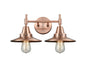 Innovations - 447-2W-AC-M3-AC - Two Light Bath Vanity - Caden - Antique Copper