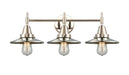 Innovations - 447-3W-PN-M1-PN - Three Light Bath Vanity - Caden - Polished Nickel