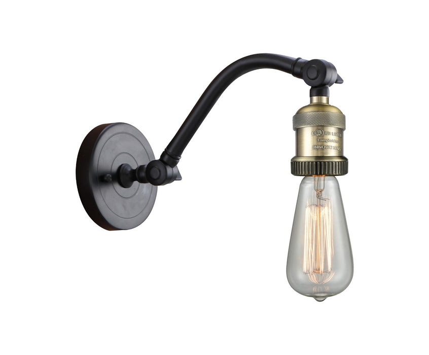 Innovations - 515-1W-BAB - One Light Wall Sconce - Franklin Restoration - Black Antique Brass