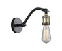Innovations - 515-1W-BAB - One Light Wall Sconce - Franklin Restoration - Black Antique Brass