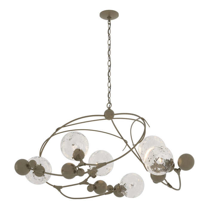 Hubbardton Forge - 136421-SKT-84-LL0639 - Six Light Pendant - Sprig - Soft Gold