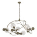 Hubbardton Forge - 136421-SKT-84-LL0639 - Six Light Pendant - Sprig - Soft Gold
