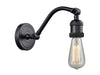 Innovations - 515-1W-BK - One Light Wall Sconce - Franklin Restoration - Matte Black