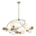 Hubbardton Forge - 136421-SKT-86-GG0639 - Six Light Pendant - Sprig - Modern Brass
