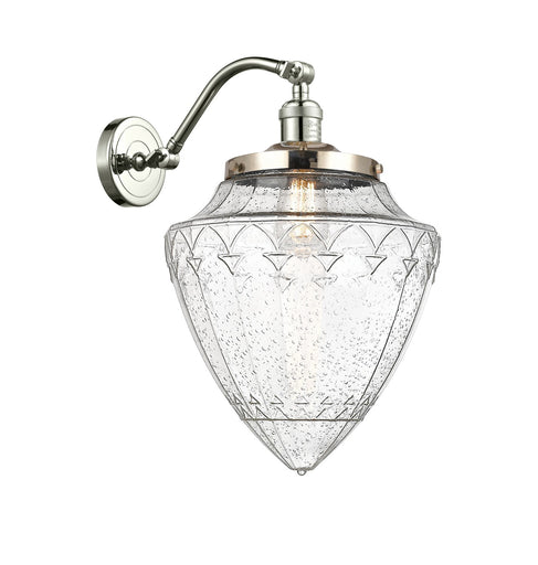 Franklin Restoration One Light Wall Sconce Polished Nickel