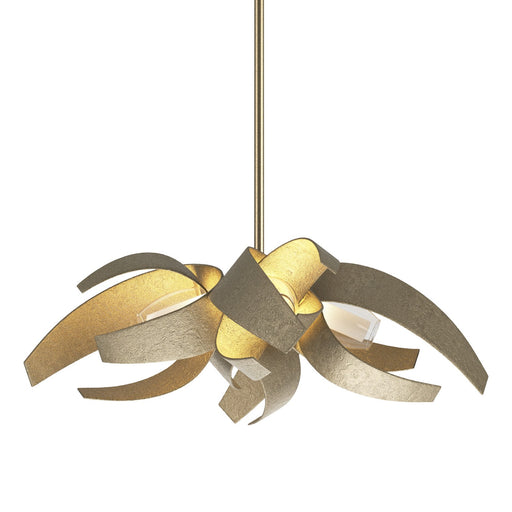 Corona Four Light Pendant Soft Gold