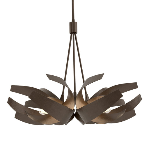 Corona Six Light Pendant Bronze