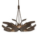 Hubbardton Forge - 136501-SKT-MULT-05-YE0352 - Six Light Pendant - Corona - Bronze
