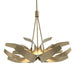 Hubbardton Forge - 136501-SKT-MULT-84-YE0352 - Six Light Pendant - Corona - Soft Gold