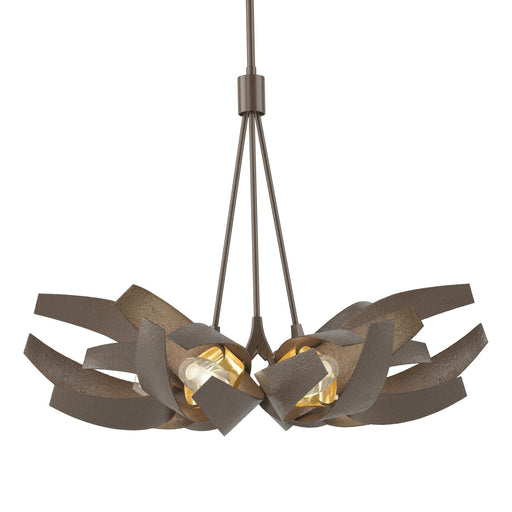Corona Six Light Pendant Bronze