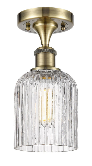 Innovations - 516-1C-AB-G559-5CL - One Light Semi-Flush Mount - Ballston - Antique Brass