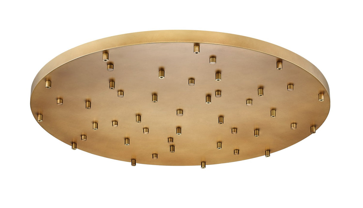 Z-Lite - CP3627R-RB - 27 Light Ceiling Plate - Multi Point Canopy - Rubbed Brass
