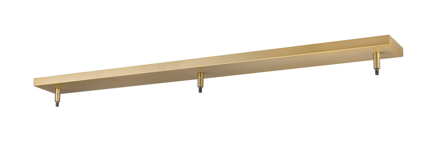 Z-Lite - CP4403-HBR - Three Light Ceiling Plate - Multi Point Canopy - Heritage Brass