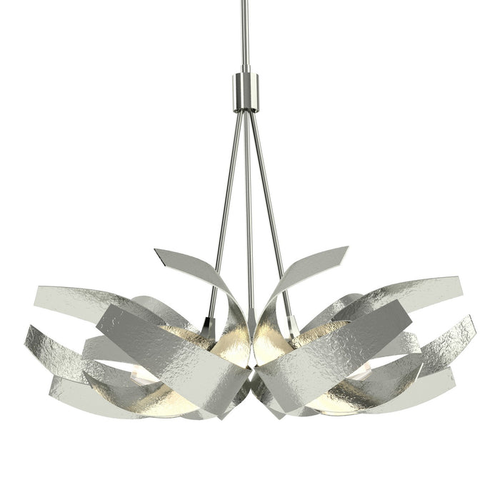 Hubbardton Forge - 136501-SKT-MULT-85-YE0352 - Six Light Pendant - Corona - Sterling