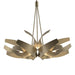 Hubbardton Forge - 136505-SKT-MULT-84-YE0377 - Six Light Pendant - Corona - Soft Gold