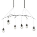 Hubbardton Forge - 136560-SKT-STND-07-ZM0565 - Six Light Pendant - Kiwi - Dark Smoke