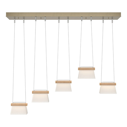 Cowbell LED Pendant Soft Gold