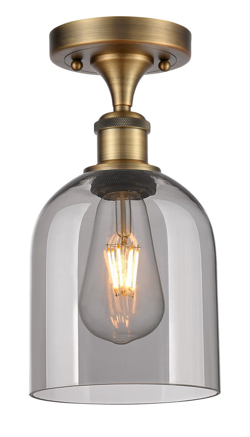 Innovations - 516-1C-BB-G558-6SM - One Light Semi-Flush Mount - Ballston - Brushed Brass