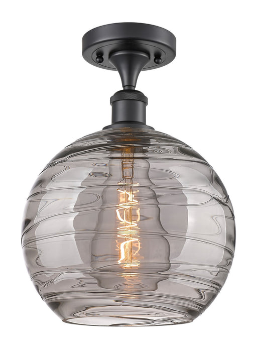 Innovations - 516-1C-BK-G1213-10SM - One Light Semi-Flush Mount - Ballston - Matte Black