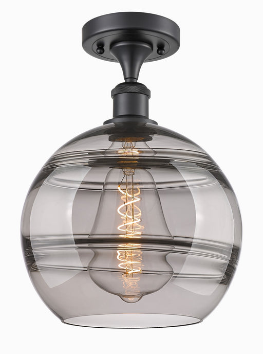 Innovations - 516-1C-BK-G556-10SM - One Light Semi-Flush Mount - Ballston - Matte Black