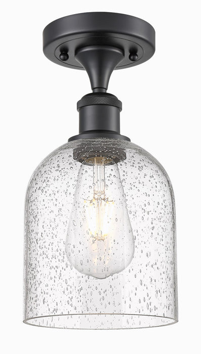 Innovations - 516-1C-BK-G558-6SDY - One Light Semi-Flush Mount - Ballston - Matte Black