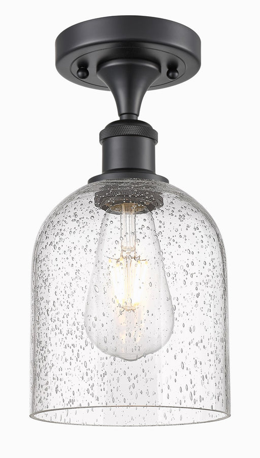 Innovations - 516-1C-BK-G558-6SDY - One Light Semi-Flush Mount - Ballston - Matte Black
