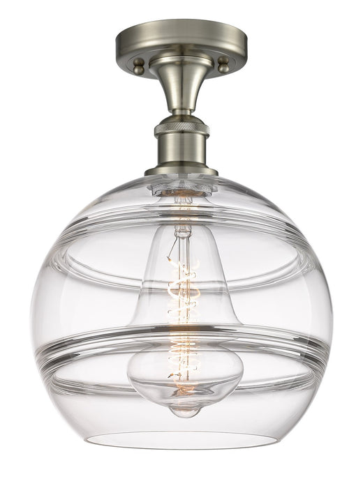 Innovations - 516-1C-SN-G556-10CL - One Light Semi-Flush Mount - Ballston - Brushed Satin Nickel