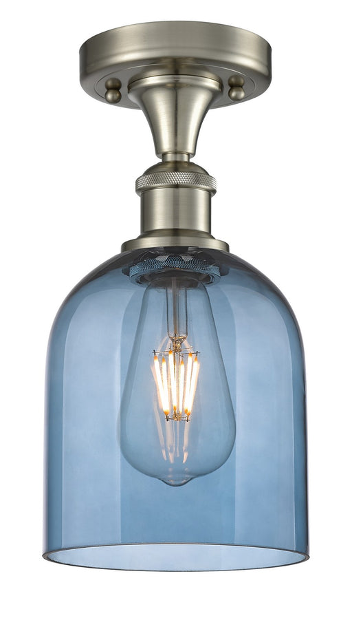 Innovations - 516-1C-SN-G558-6BL - One Light Semi-Flush Mount - Ballston - Brushed Satin Nickel