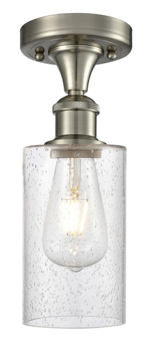 Ballston One Light Semi-Flush Mount Brushed Satin Nickel