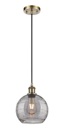 Ballston One Light Mini Pendant Antique Brass