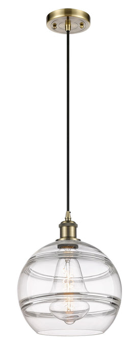 Innovations - 516-1P-AB-G556-10CL - One Light Mini Pendant - Ballston - Antique Brass