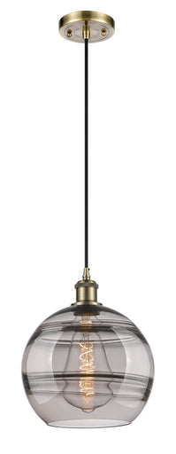 Ballston One Light Mini Pendant Antique Brass
