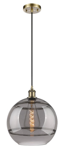 Ballston One Light Mini Pendant Antique Brass
