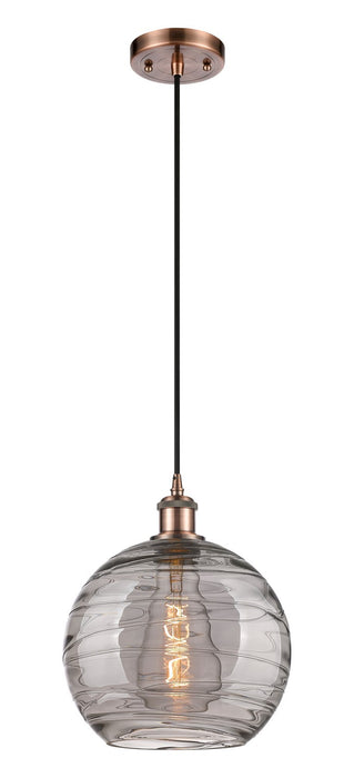 Innovations - 516-1P-AC-G1213-10SM - One Light Mini Pendant - Ballston - Antique Copper