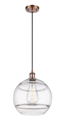 Ballston One Light Mini Pendant Antique Copper