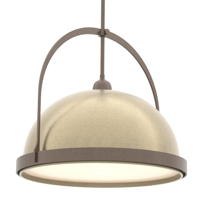 Hubbardton Forge - 137462-SKT-MULT-05-84 - One Light Pendant - Atlas - Bronze