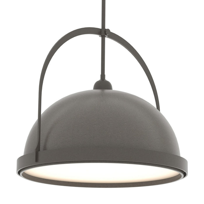 Hubbardton Forge - 137462-SKT-MULT-07-07 - One Light Pendant - Atlas - Dark Smoke