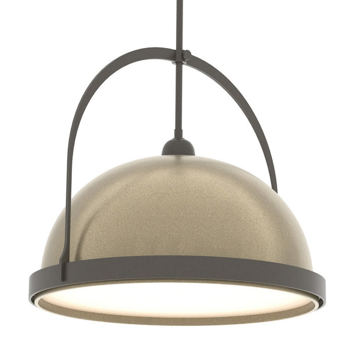 Hubbardton Forge - 137462-SKT-MULT-07-84 - One Light Pendant - Atlas - Dark Smoke