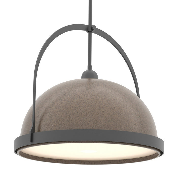 Hubbardton Forge - 137462-SKT-MULT-10-05 - One Light Pendant - Atlas - Black