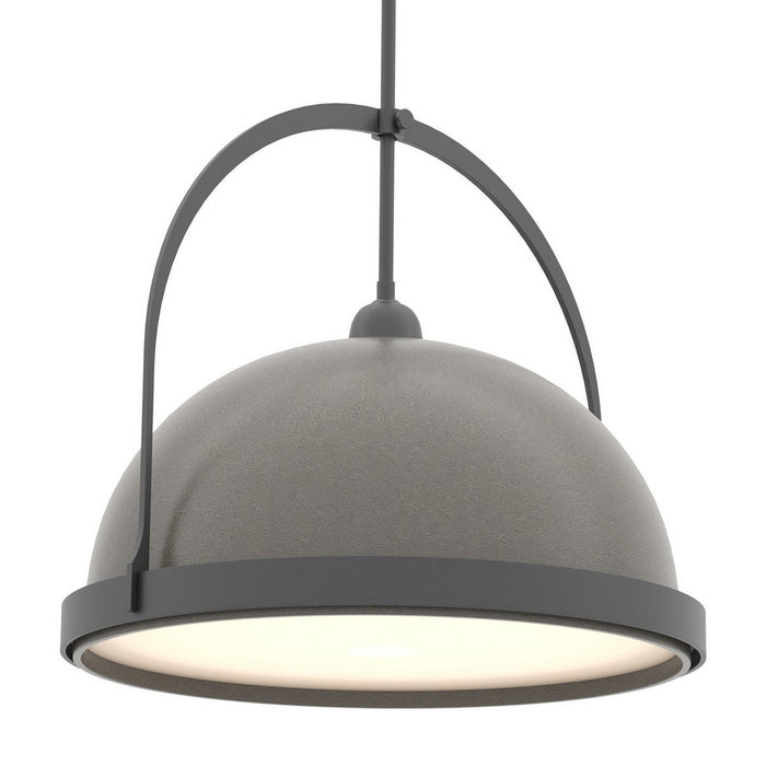 Hubbardton Forge - 137462-SKT-MULT-10-07 - One Light Pendant - Atlas - Black