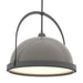 Hubbardton Forge - 137462-SKT-MULT-10-07 - One Light Pendant - Atlas - Black